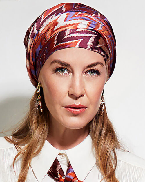 Turban Milena, Seide 1558-0923 House of Christine Headwear/Bella Ballou