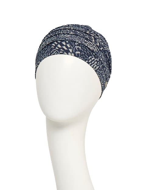 Turban YOGA - Floating-Navy – Bild 3