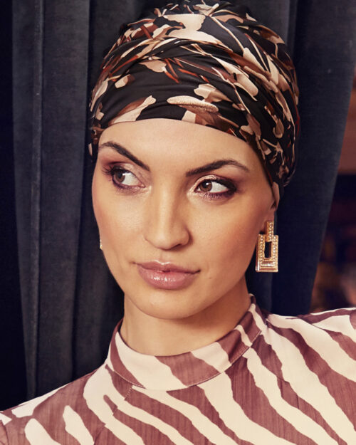 BOHO-Turban Sapphire 3026-0830 House of Christine Headwear