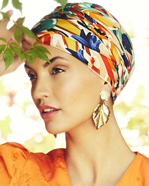 BOHO-Turban Sapphire 3026-0836 House of Christine Headwear