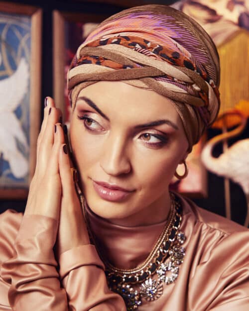 Boho-Scarlett Turban 3032-0837 House of Christine Headwear