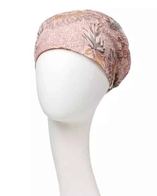 BOHO-Turban AMBER - Pastel-Rose-Bouquet – Bild 4