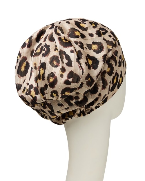 BOHO-Turban AMBER - Gold-Glitter-Leo *NEU* – Bild 2