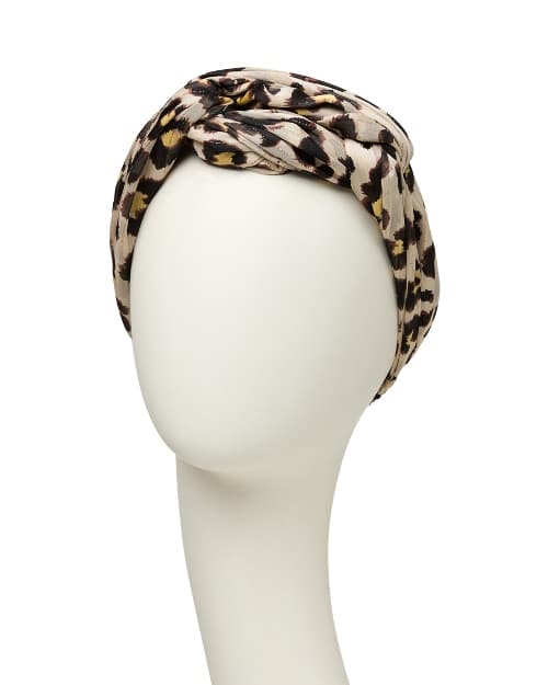 BOHO-Turban AMBER - Gold-Glitter-Leo *NEU* – Bild 3