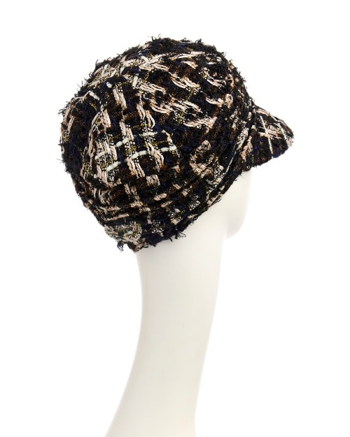 BOHO-Pandora-Schirmkappe - Midnight-Bouclé *NEU* – Bild 3