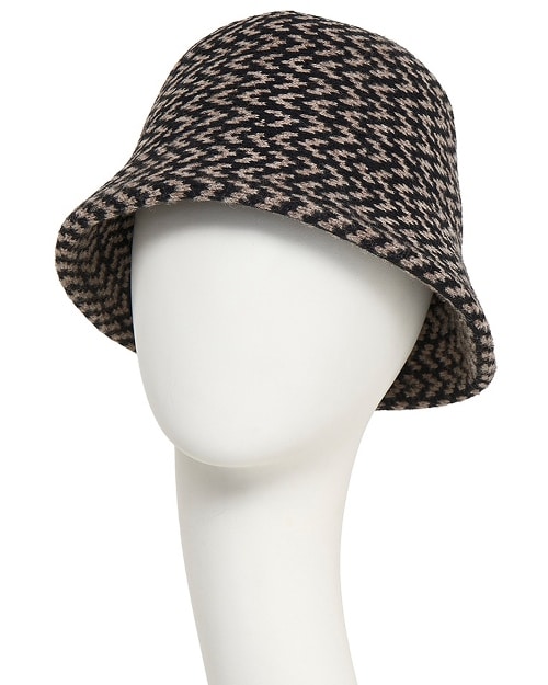 Winter-Hut BOHO-Coco - Black-caramel (M/L) – Bild 3