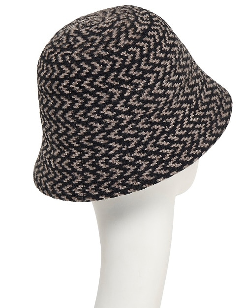 Winter-Hut BOHO-Coco - Black-caramel (M/L) – Bild 2