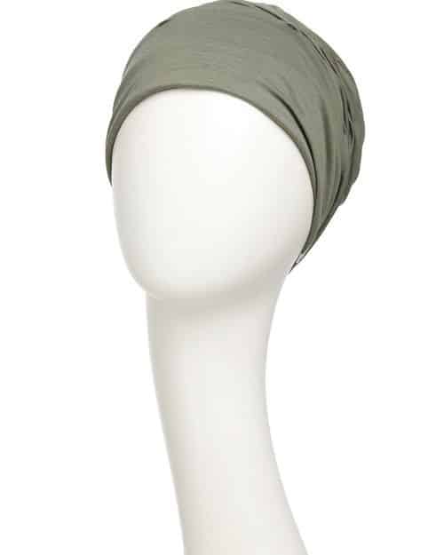 Christine Headwear: Turban B.B.-BECCA - Khaki-Green *NEU* – Bild 3