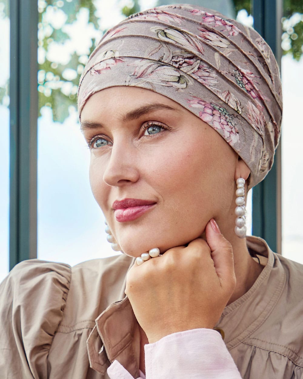 YOGA-Turban Protea-Love 1570-4024 Christine Headwear