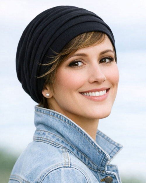 Turban CORA, black Gisela Mayer