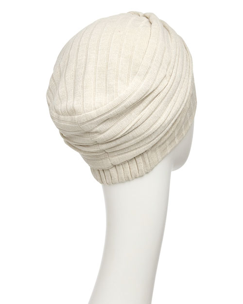 Christine Headwear: Turban VIVA-Elma - Rib-Sand – Bild 3