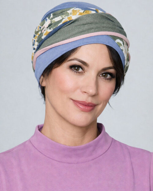 Turban-Set NELE Cornflower Gisela Mayer