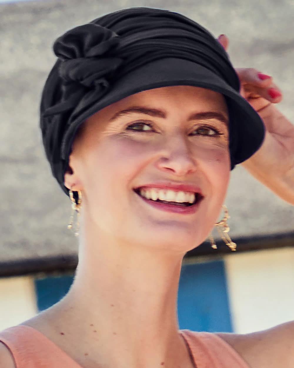 Sun-Cap BRIANA, black, 1577-0211 Christine Headwear