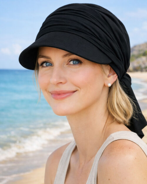 Sun-Cap BRIANA, black, 1577-0211 Christine Headwear