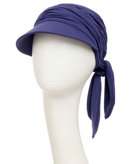 Christine Headwear: Sun-Cap BRIANA - Dark-blue – Bild 3